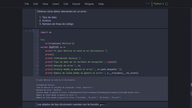 Pandas Taller: 174 Método de Instancia get() de un Diccionario para Obtener el Valor de una Llave смотреть онлайн