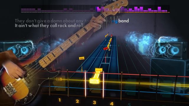 Dire Straits "Sultans of Swing" Rocksmith 2014 bass 99 finger смотреть онлайн