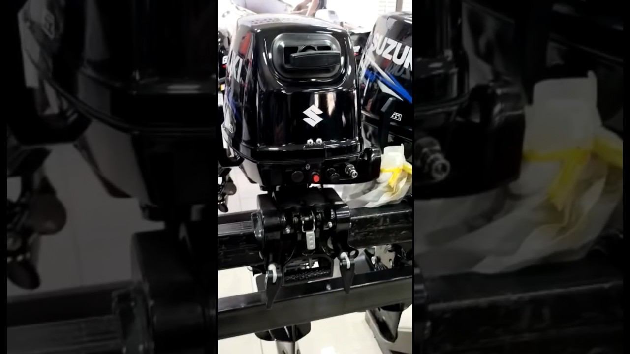 Обзор лодочного мотора Suzuki 9,9. Часть вторая. смотреть онлайн