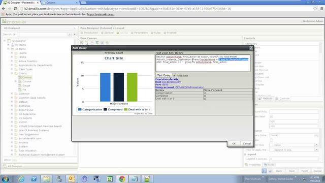K2 Smartforms - Highcharts chart filtering смотреть онлайн