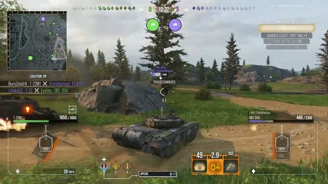 World of Tanks Modern Armor - T72M1 смотреть онлайн