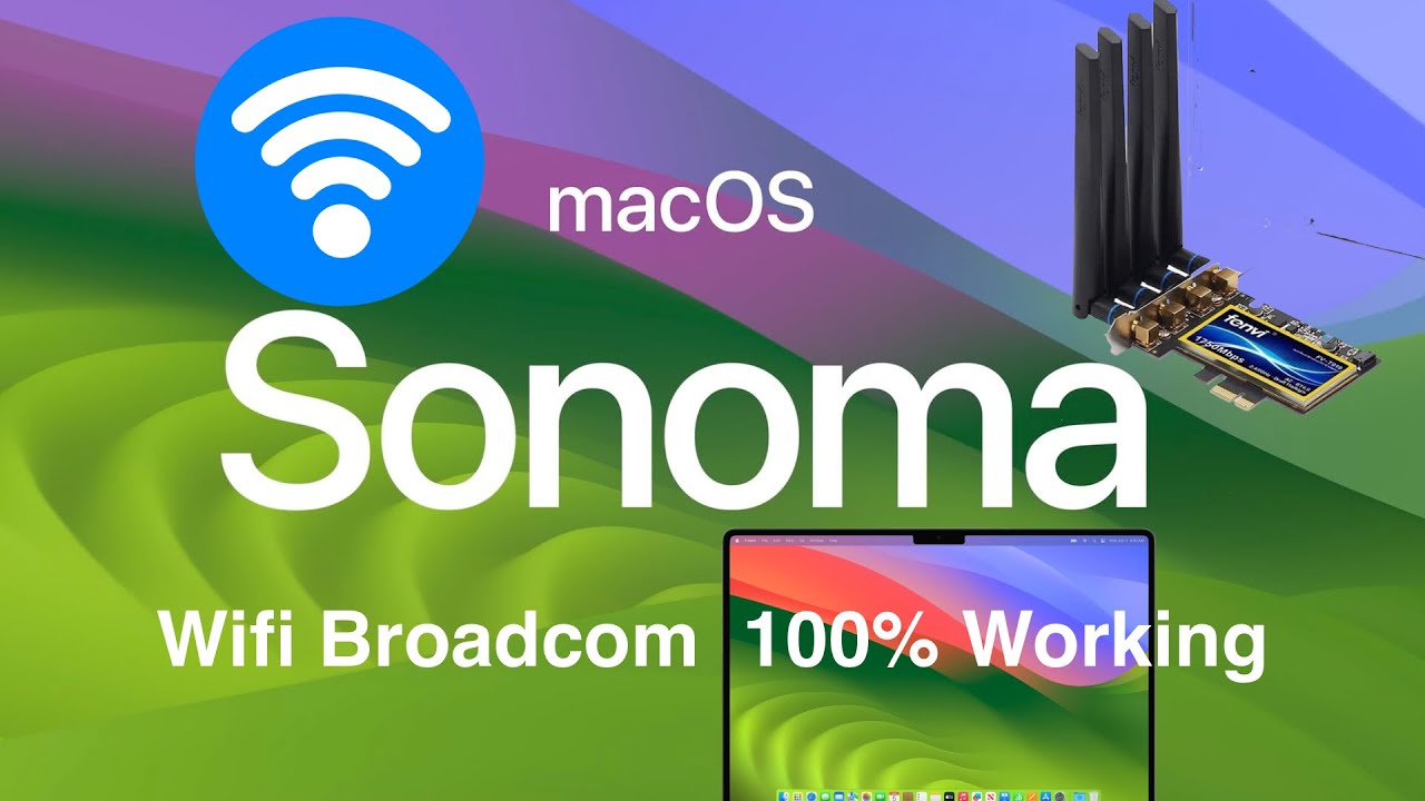 КАК ЗАВЕСТИ WIFI Broadcom на macOS Sonoma (Hackintosh OpenCore) смотреть онлайн