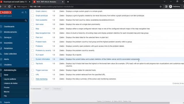 04- Zabbix 7.0: Getting to know Frontend step by step смотреть онлайн