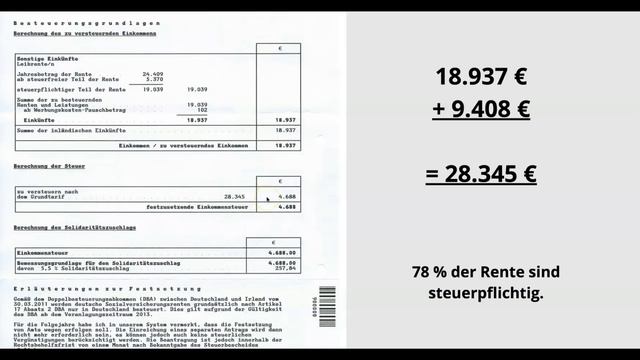 Steuerabzocke Von Rentnern Im Ausland (😡 TAUSENDE EUROS)
