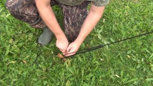 Как натянуть тент на поляне. Тент "Егерь".