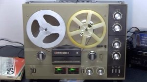 САТУРН  - 202 С - 2. СССР.1992 !!! Новый катушечный магнитофон. (Обзор.)