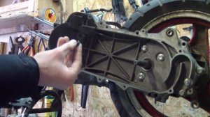 сборка двигателя скутера 139qmb ч2