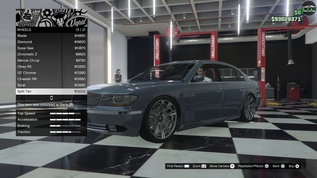 GTA 5 - OG Vehicle Customization - Ubermacht Oracle XS (BMW E65) смотреть онлайн
