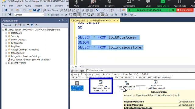 Day25 Union and Union ALL in SQL Server смотреть онлайн