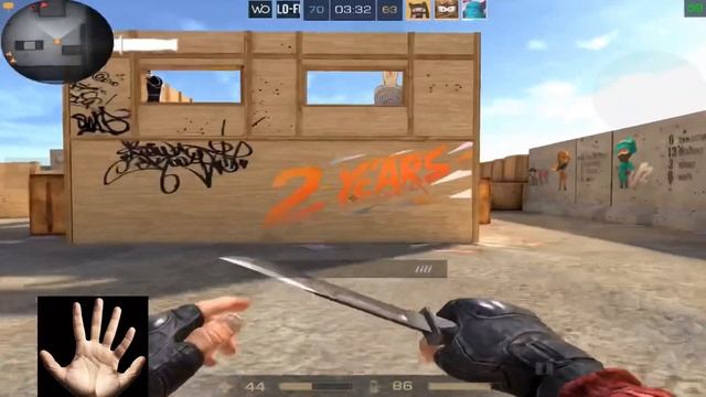 ИГРА В 6 ПАЛЬЦЕВ | HANDCAM | STANDOFF 2 смотреть онлайн