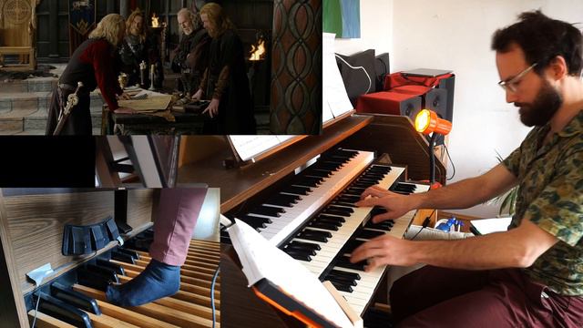 Lord of the Rings - Lighting of the Beacons - Organ Cover смотреть онлайн