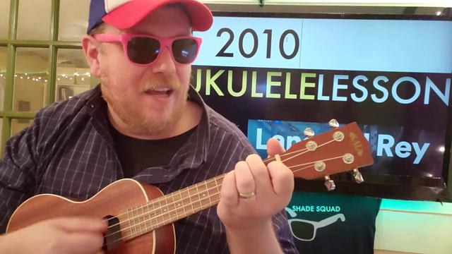 How To Play White Dress Ukulele Lana Del Rey // easy ukulele tutorial beginner lesson easy chords смотреть онлайн