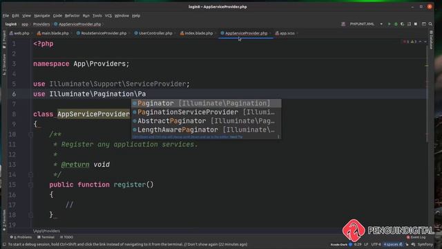 Adding pagination and deleting users - EP8 - Laravel 8 User Login and Management System смотреть онлайн
