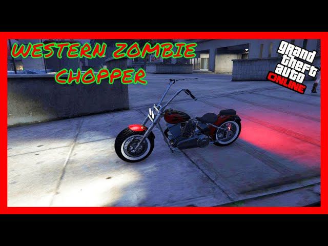 WESTERN ZOMBIE CHOPPER БЕСПЛАТНЫЙ БАЙК ОБЗОР ТЮНИНГ GTA ONLINE #202 смотреть онлайн