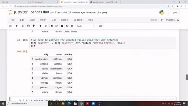 Pandas-5 | Add New Rows/Columns In DataFrame With Rename, Drop_Duplicates, | Python Programming смотреть онлайн