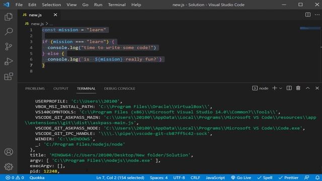 كيفية تشغيل الملفات باستخدام NodeJS - كورس NodeJS смотреть онлайн