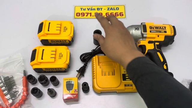 Súng Bắn Bulong Khủng DeWALT DCF899 Giá 1.890K Hàng Fake Loại 1 Động Cơ Không Chổi Than Lõi Đồng