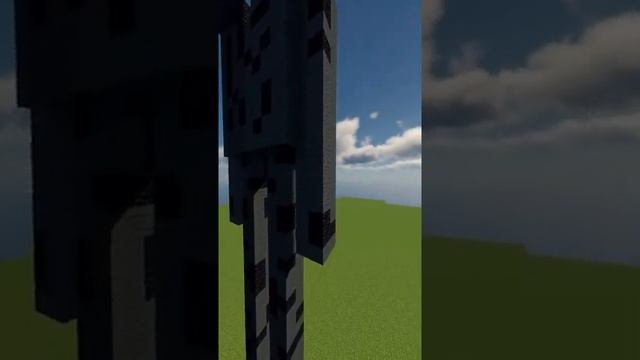 Эндермен в майнкрафт | постройка minecraft | #Shorts смотреть онлайн