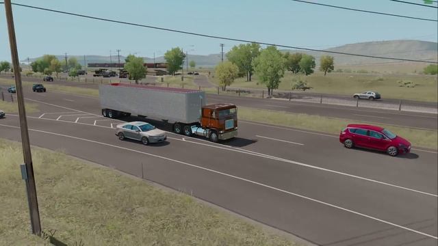 ATS 1.32 Freightliner FLB Portland - Ontario смотреть онлайн