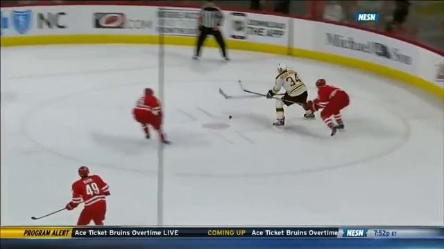 David Pastrnak scores in OT as Bruins top Hurricanes 2-1 смотреть онлайн