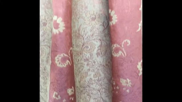 Розово-терракотовые шторы хамелеон. Ткань портьерная арт.Domtex 125 смотреть онлайн