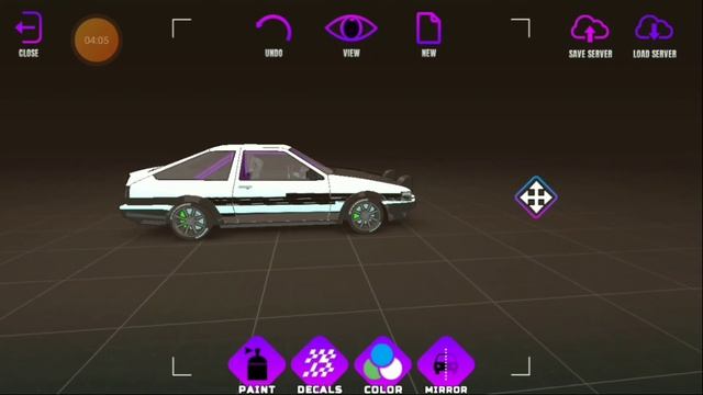 Project Drift 2.0||Tutorial Modif AE86 ( Initial D) #projectdrift2.0#bycodec#driftgame #tiktok#bala
