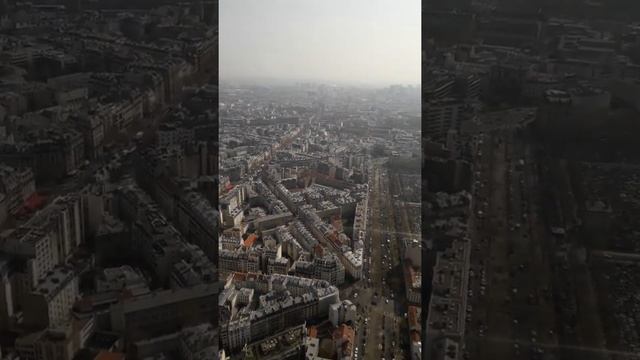 Париж, вид города с небоскреба Монпарнас 2019 год смотреть онлайн