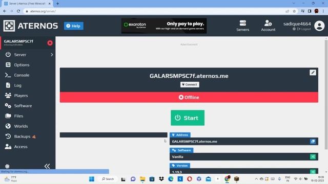 HOW TO MAKE MINECARFT SERVER || ATERNOS || ITS GALAR || JAVA PLUS BEDROCK BOTH SERVER || смотреть онлайн