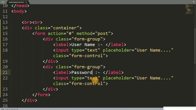 Lec # 18 Forms in Bootstrap 4 Urdu Hindi Bootstrap 4 Forms Urdu Hindi Forms Group Forms Control Urd смотреть онлайн