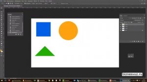 Создание простых геометрических фигур в Фотошопе