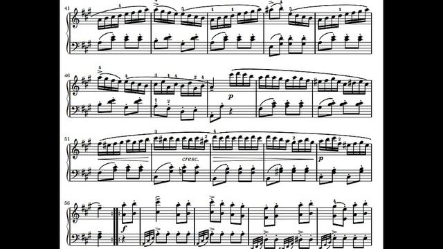 Rondo Alla Turca - Left Hand Only - Piano Accompaniment (with Notes) FIXED VERSION