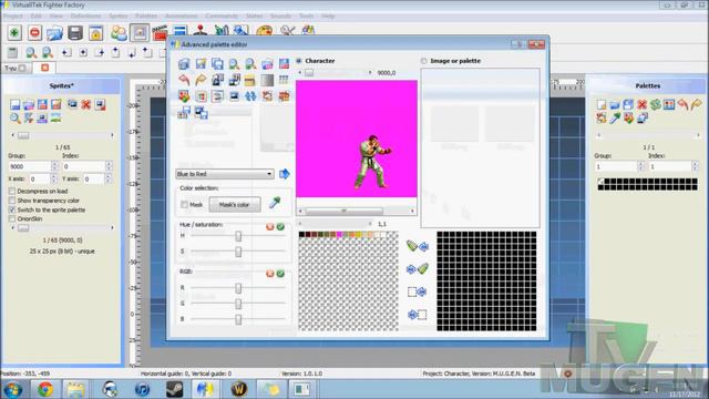 Mugen Fighter Factory 3 Tutorial Adding Sprites смотреть онлайн