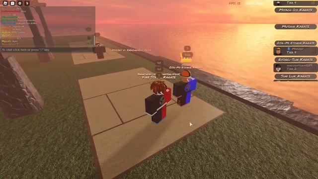 PUBLIC DOJO NEW MAP AND COMBAT! (Roblox Karate) смотреть онлайн