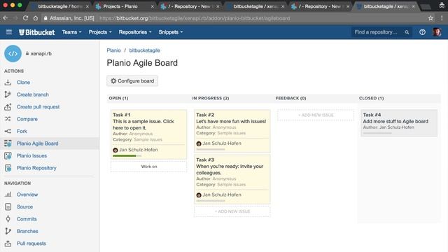 Demo: Enhance Bitbucket with Agile Boards powered by Planio смотреть онлайн