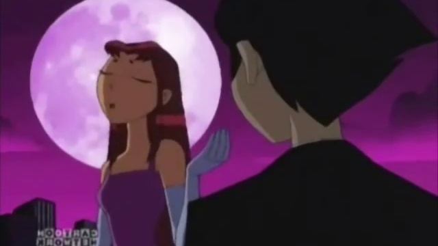 Robin and Starfire Cute/Sad Moments pt.1 смотреть онлайн