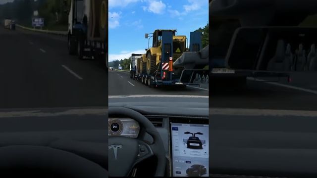 Ets2 Ich teste Mods part 3 Tesla Model X смотреть онлайн