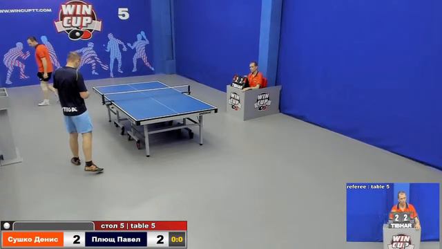 Настольный Теннис WINCUP | 13:30 5 Сушко Денис 0-3 Плющ Павел Зал 5 ЮГ-2 04.06.20 смотреть онлайн
