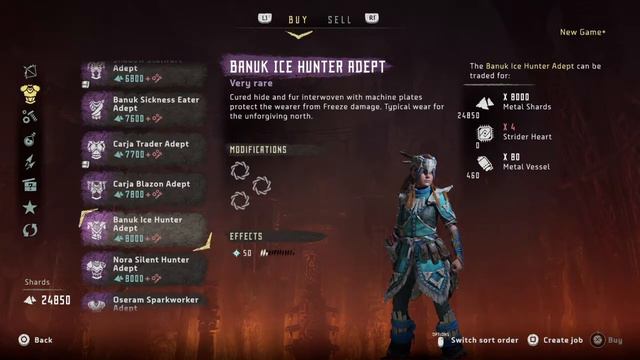 Horizon Zero Dawn - Adept Outfits with Merchant смотреть онлайн