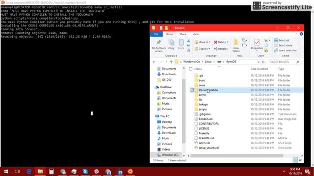 BoneOS Compiling From Source And Outputting ISO File смотреть онлайн