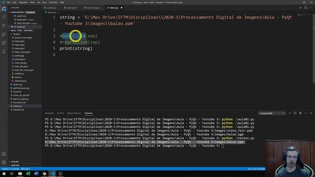 PDI - Semana 14: PyQt5 - Informações sobre a imagem смотреть онлайн