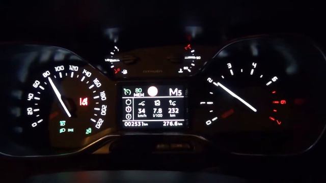 2017 Citroen C3 Aircross 1.2 PureTech 110 EAT6 - acceleration 80-120 km/h смотреть онлайн