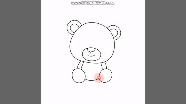 Digital Drawing | Цифровой рисунок | Легко и просто рисуем милого медвежонка в Paint Tool SAI 2.0