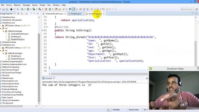 Lecture 65: Java Programming Tutorial Protected Access Specifier in Amharic | በአማርኛ смотреть онлайн