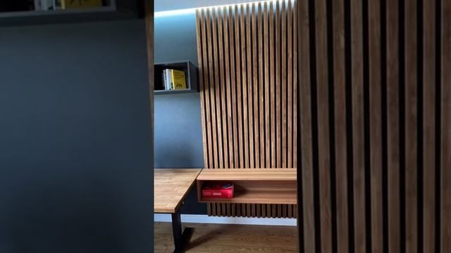 Деревянные реечные панели ✨ #мебельназаказ #допосле #мебельбелгород смотреть онлайн