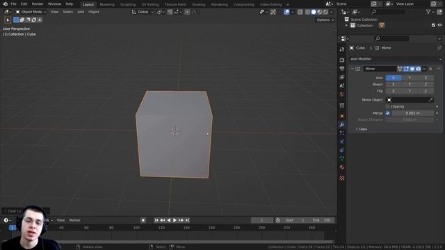 How To Fix Mirror Modifier Not Working (Blender Tutorial)