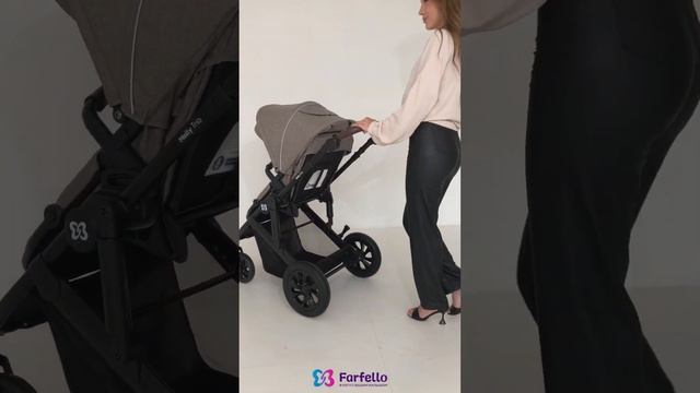 Коляска модульная 3в1 Molly Trio Farfello смотреть онлайн