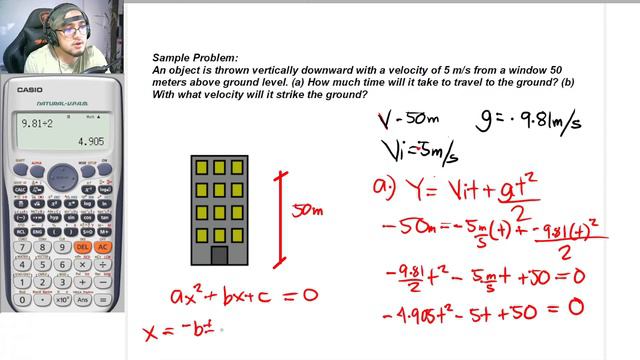 7. Physics- Free Falling Bodies Sample Problems смотреть онлайн