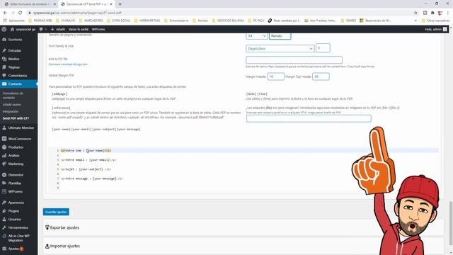?️ Como crear, mostrar y enviar archivos pdf desde formularios, wordpress 57, tutorial español. смотреть онлайн