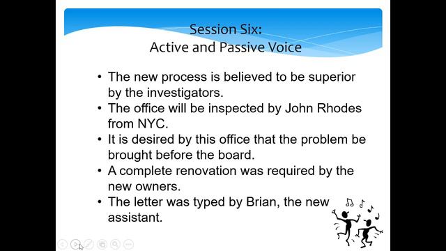 Session 2 - Active and Passive Voice смотреть онлайн