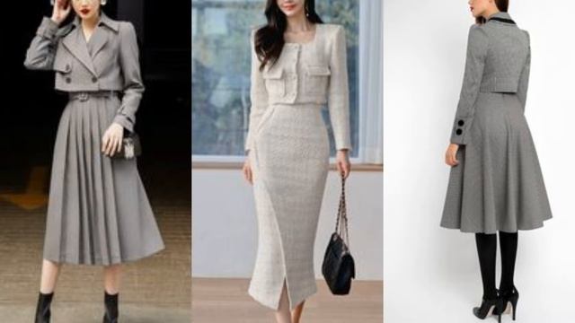 МОДНЫЕ ЖЕНСКИЕ КОСТЮМЫ 2023-2024 ❤️НОВИНКИ И ТРЕДЫ МОДЕЛЕЙ С ЮБКОЙ❤️